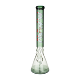 18" California Flag Special Edition Black 2 Tone Beaker Bong